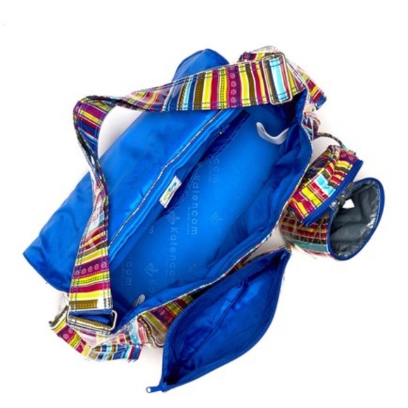 Kalencom Striped Laminated 4 Pc Buckle Diaper Bag - Picture 4 of 5